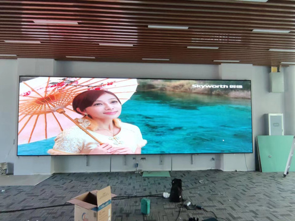 康平P1.53led小间距屏安装案例